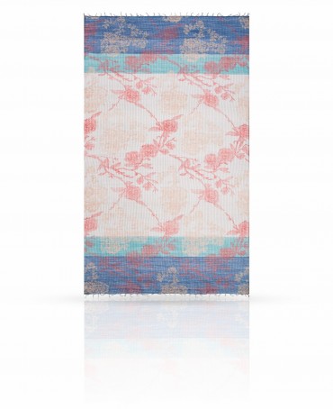 Палантин Женский SW-ROSE/BLUE